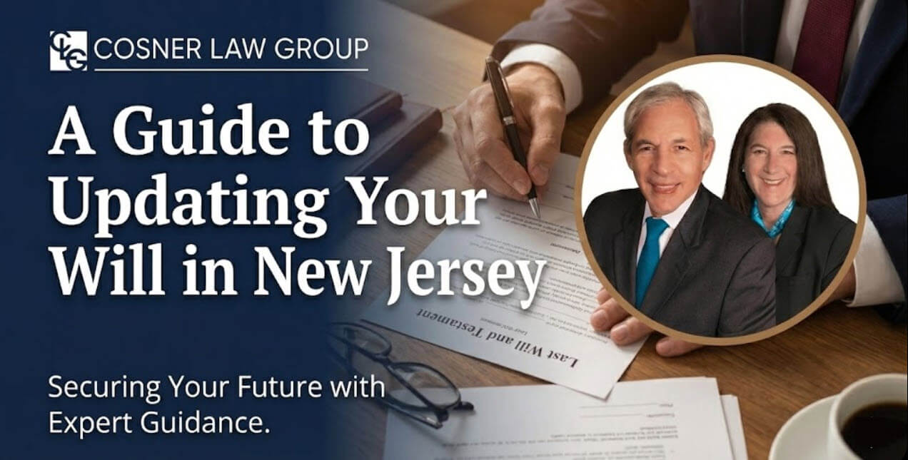 Blog post title card for updating new jersey wills