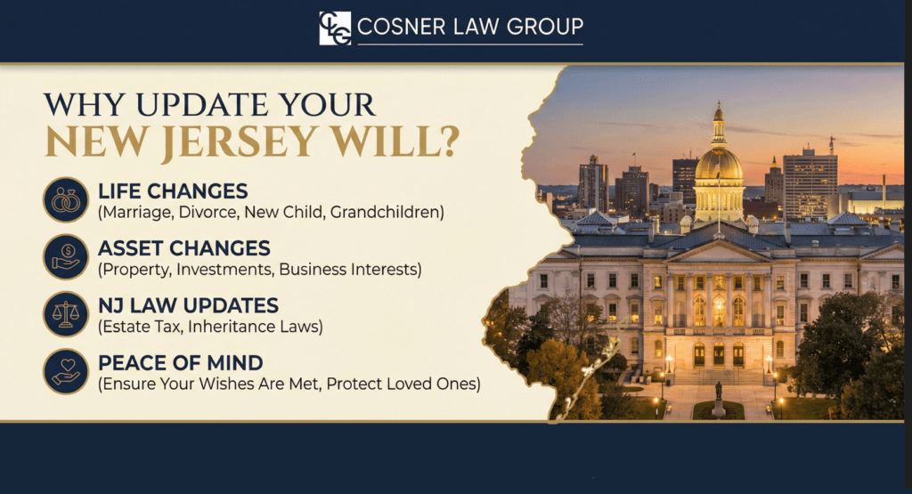 Why update your New Jersey will